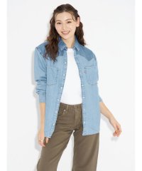 Levi's/ウエスタンシャツ ミディアムインディゴ TEODORA/505901748