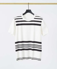 5351POURLESHOMMES/【定番人気】セーターマシーン クルーネック ニットTシャツ/505934705