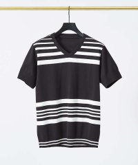 5351POURLESHOMMES/【定番人気】セーターマシーン Vネック ニットTシャツ/505934706