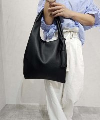 UNGRID bag/ソフトシュリンク　ビッグタッセル　マルシェバッグ/505941324