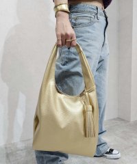 UNGRID bag/ソフトシュリンク　ビッグタッセル　マルシェバッグ/505941324