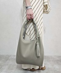 UNGRID bag/ソフトシュリンク　ビッグタッセル　マルシェバッグ/505941324