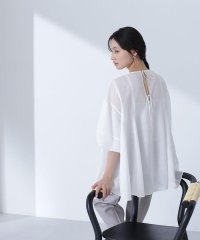 NATURAL BEAUTY BASIC/シアーボリュームブラウス/505943950