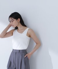 NATURAL BEAUTY BASIC/アシメショルダータンク/505943964