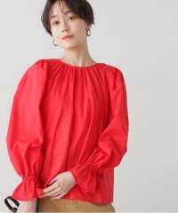 N Natural Beauty Basic/前後2Wayリボンコットンブラウス/505944000