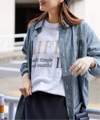 JOURNAL STANDARD/《追加3》LIFEロゴロングTシャツ/505944200