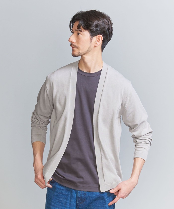 WEB限定 WARDROBE SMART】KOUKIN ハイゲージ ニット ボタンレス