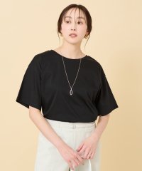 UNTITLED/【接触冷感／抗菌防臭／洗える】アイスクリアコットン 5分袖Tシャツ/505944453