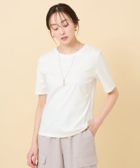 UNTITLED/【接触冷感／抗菌防臭／洗える】アイスクリアコットン インナーTシャツ/505944454