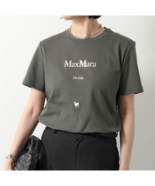 S MAX MARA The Cube 半袖 Tシャツ QUIETO ロゴ プリント(505944651 ...
