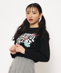 PINK-latte/カレッジワッペン ロングTシャツ/505944658