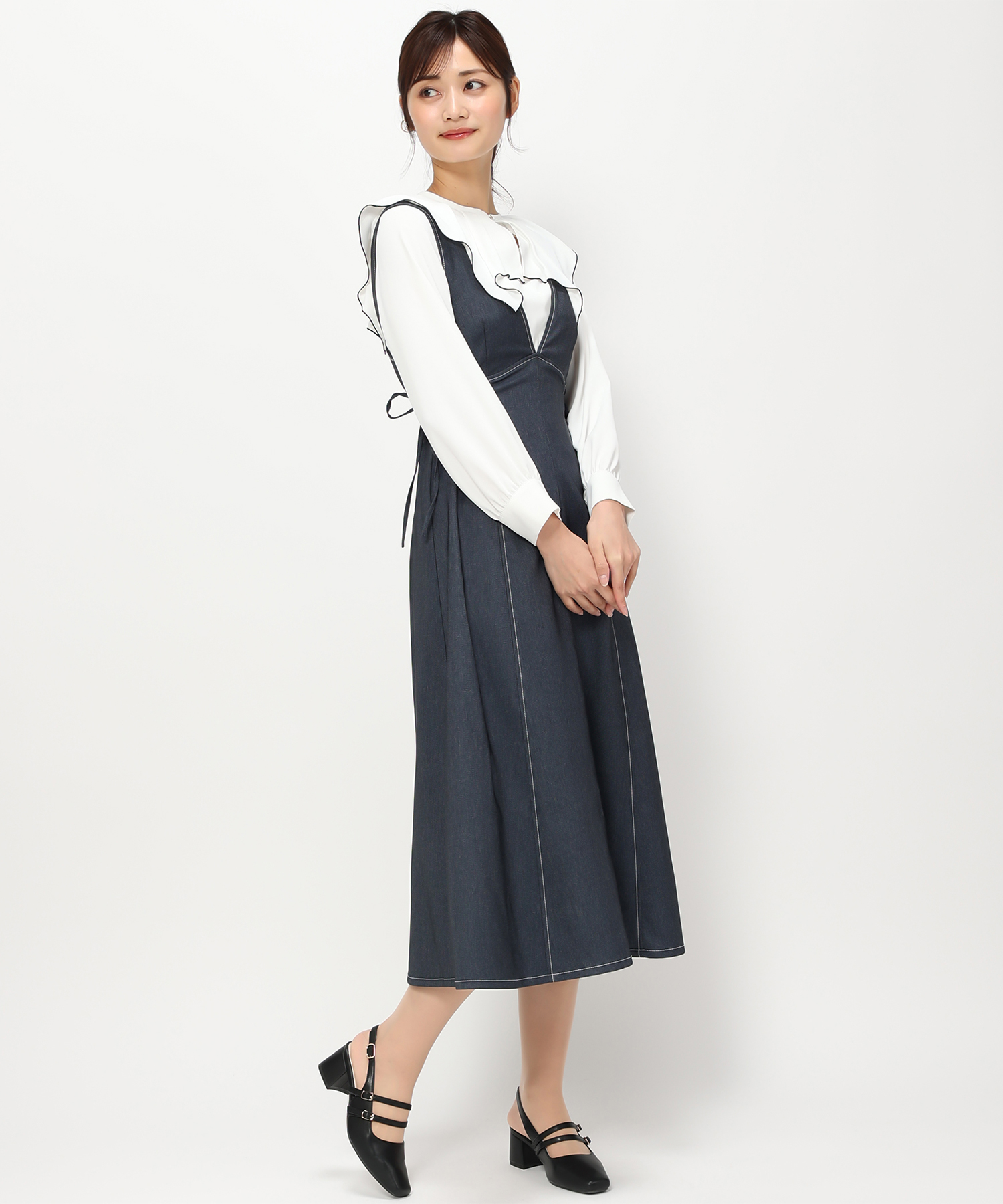 ジャンパースカート ストレート ジャンスカ : ZOZOTOWN Yahoo!店
