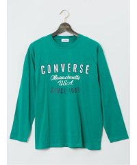 GRAND-BACK/【大きいサイズ】コンバース/CONVERSE ロゴ&シューズプリント クルーネック長袖Ｔシャツ メンズ Tシャツ カットソー カジュアル インナー ビジネス ギ/505944933