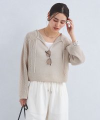 green label relaxing/メッシュ クロップド 2WAY プルオーバー ニット －ウォッシャブル－/505945106