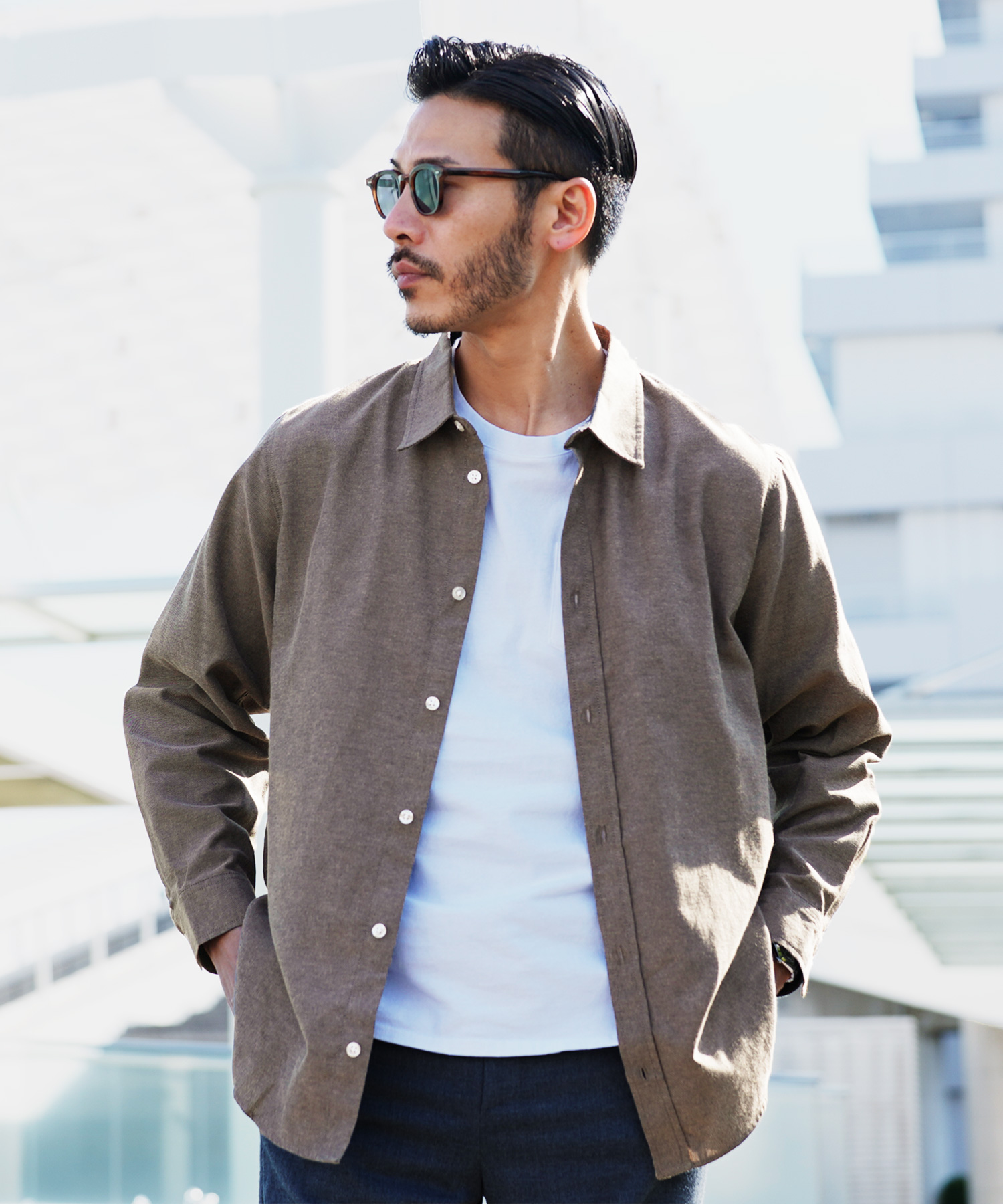 ジギーズショップ JIGGYS SHOP レギュラーカラーシャツ / メンズ
