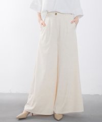 SAISON DE PAPILLON/セゾンドパピヨン SAISON DE PAPILLON 体型カバーハイウエストワイドパンツ/505945304