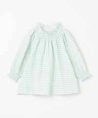 KUMIKYOKU KIDS/【80－100cm】シャーリングチェック トップス/505947202