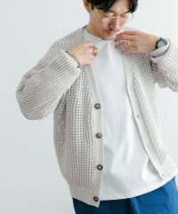 ITEMS URBANRESEARCH/テープヤーン Vネック ニットカーディガン/505948707