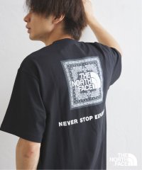 417 EDIFICE/《予約》【THE NORTH FACE】S/S Bandana Square Logo Tee/505948867