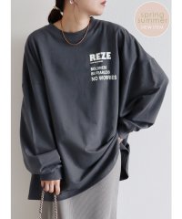 reca/前後ロゴビッグTシャツ(R24112－k)/505949634