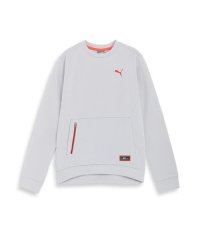 PUMA/ゴルフ　ストレッチスローガンロゴクルースウェットプルゾン/505950020