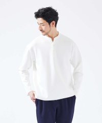 ABAHOUSE/Vネック スキッパー 長袖Tシャツ/505950397