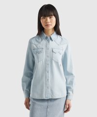 BENETTON (women)/長袖ウエスタンシャツ/505915371