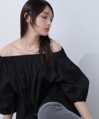 NATURAL BEAUTY BASIC/オフショルチュニックブラウス/505935435