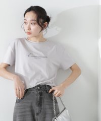 NATURAL BEAUTY BASIC/メタルプレートロゴTシャツ/505943966