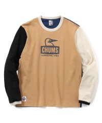 CHUMS/BOOBY FACE BRUSHED L/S T－SHIRT (ブービーフェイス ブラッシュドL)/505673076