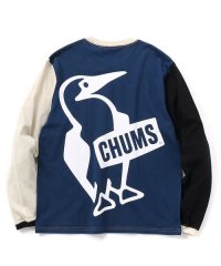 CHUMS/BIG BOOBY BRUSHED L/S T－SHIRT (ビッグブービー ブラッシュド)/505673092