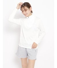 sanideiz TOKYO/ハニカムドライスムース ハーフジップ長袖TシャツLADIES/505673460