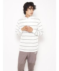 sanideiz TOKYO/ハニカムドライスムース ハーフジップ長袖TシャツMENS/505673465