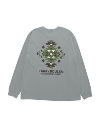 TARAS BOULBA/ヘビーコットンロングＴシャツ（幾何学）/505808346