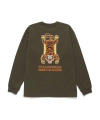 TARAS BOULBA/ヘビーコットンロングＴシャツ（トラ）/505808361