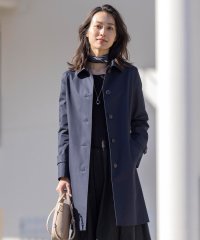 J.PRESS LADIES（LARGE SIZE）/【WEB限定カラーあり・撥水】80/2 T/C ツイル ステンカラー ロングコート/505841720