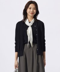 J.PRESS LADIES（LARGE SIZE）/【洗える】BASIC HT－COTTON クルーネック カーディガン/505922797