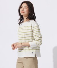 J.PRESS LADIES（LARGE SIZE）/【洗える】バスクボーダー カットソー/505928398