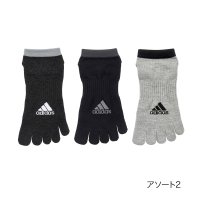 adidas/ADIDAS(アディダス) ソックス 無地 ワンポイント スニーカー丈 5本指 消臭 つま先かかと補強 破れにくい 福助 公式/505940780