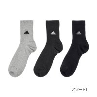 Adidas/ADIDAS(アディダス) ソックス 無地 ワンポイント ショート丈 消臭 つま先かかと補強 破れにくい 福助 公式/505940781