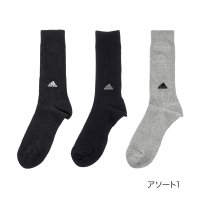 Adidas/ADIDAS(アディダス) ソックス 無地 ワンポイント クルー丈 消臭 つま先かかと補強 破れにくい 福助 公式/505940782