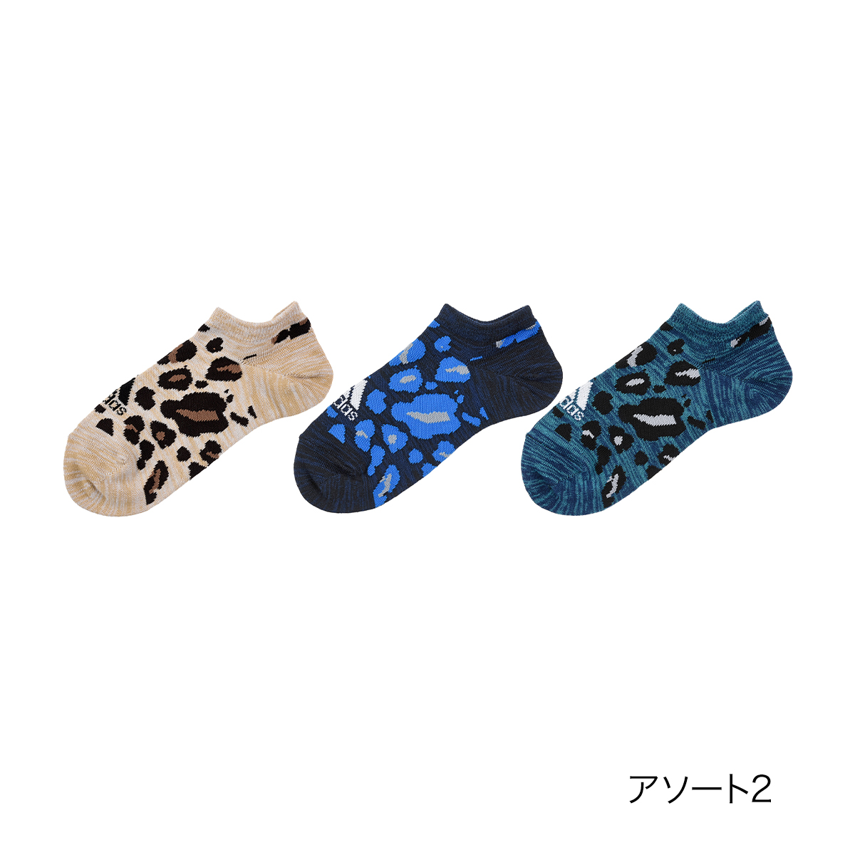 アディダス adidas ADIDAS(アディダス) ソックス レオパード柄