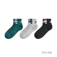 Adidas/ADIDAS(アディダス) ソックス 無地 ワンポイント ショート丈 甲メッシュ つま先かかと補強 福助 公式/505940795