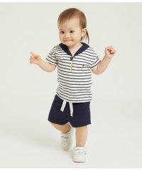 PETIT BATEAU/セーラートップス＆ショートパンツセット/505952165