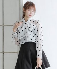 JULIA BOUTIQUE/ジュリアブティック JULIA BOUTIQUE シアーボウタイブラウス 24001/505952911