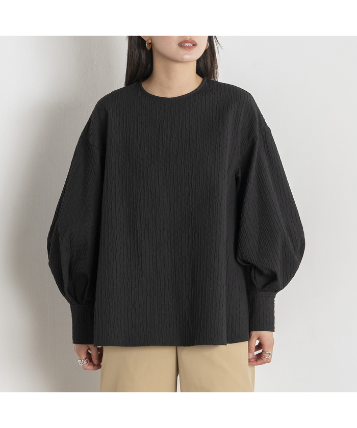 ブラウス シャツ ふくれジャカードブラウス レディース セール 60%OFF】ふくれジャカードブラウス(505953105) | EUCLAID