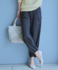 NIJYUSANKU（SMALL SIZE）/【Oggi4月号掲載/洗える】シルキーストレッチ パラシュートパンツ/505953442