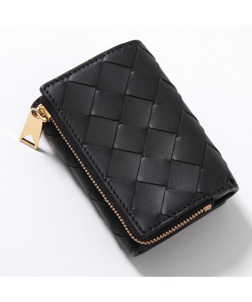 BOTTEGA VENETA - 近年 ボッテガ 三つ折り 財布 マキシ イントレチャート レザー 黒 付属品有りの通販 by 桜屋＠フォロー割✨｜ ボッテガヴェネタならラクマ