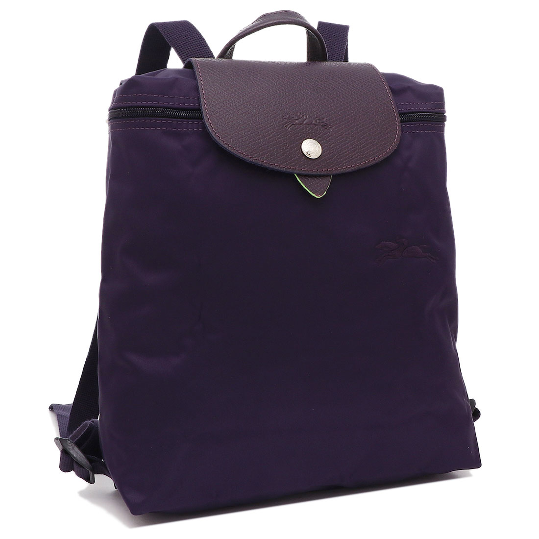 ロンシャン パープル ナイロン リュック ロンシャン LONGCHAMP リュック バックパック プリアージュ