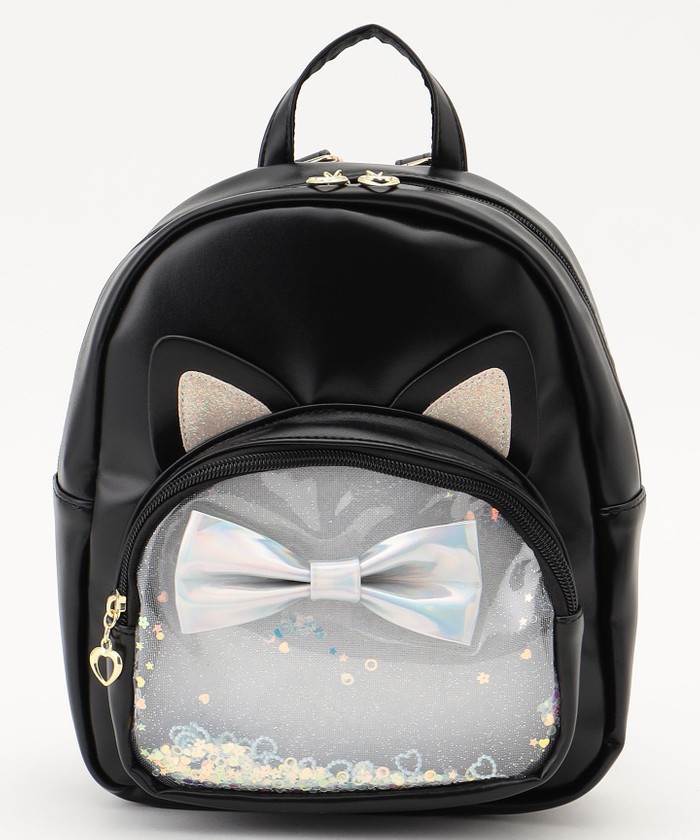 超美品　シンクビー 猫の顔デザイン リュック・エコバッグ2点セット 楽天市場】猫 バッグ リュック ミニリュック ねこ 猫型バッグ